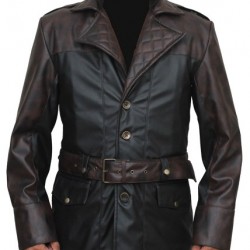 Assassin's Creed Jacob Frye’s Syndicate Leather Trench Coat Costume Assassin's Creed Jacob Frye’s Syndicate Leather Trench Coat Costume