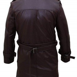 Rorschach Watchmen Leather Trench Coat Rorschach Watchmen Leather Trench Coat