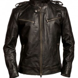 Sleekhides Mens Fashion Farscape Quality Leather Long Coat