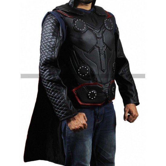 Avengers Endgame Thor Leather Vest Costume 