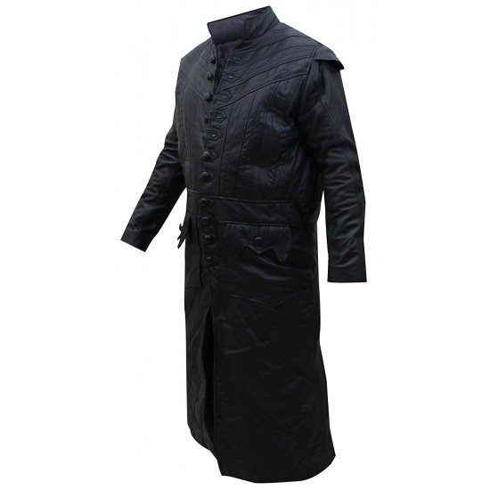 Toby Stephens Black Sails Captain Flint Leather Coat