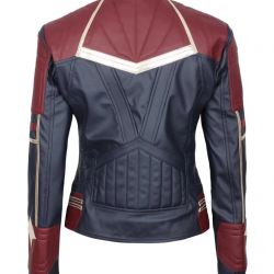 Carol Danvers Captain Marvel Leather Jacket