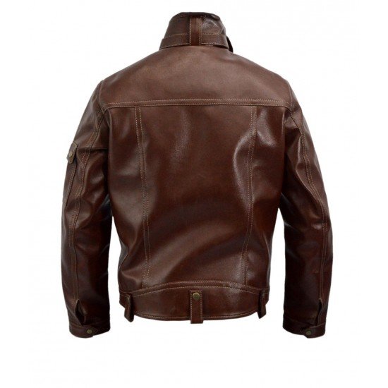 Chad Gangsters Kingdom Spade IV Leather Jacket