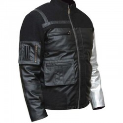 Captain America Civil War Bucky Barnes Winter Soldier Black Leather Jacket Captain America Civil War Bucky Barnes Winter Soldier Black Leather Jacket