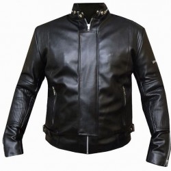 Daft Punk's Electroma Leather Jacket Hero Robot Rivet