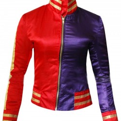 Suicide Squad Property Of Joker Harley Quinn Halloween Costume Jacket
