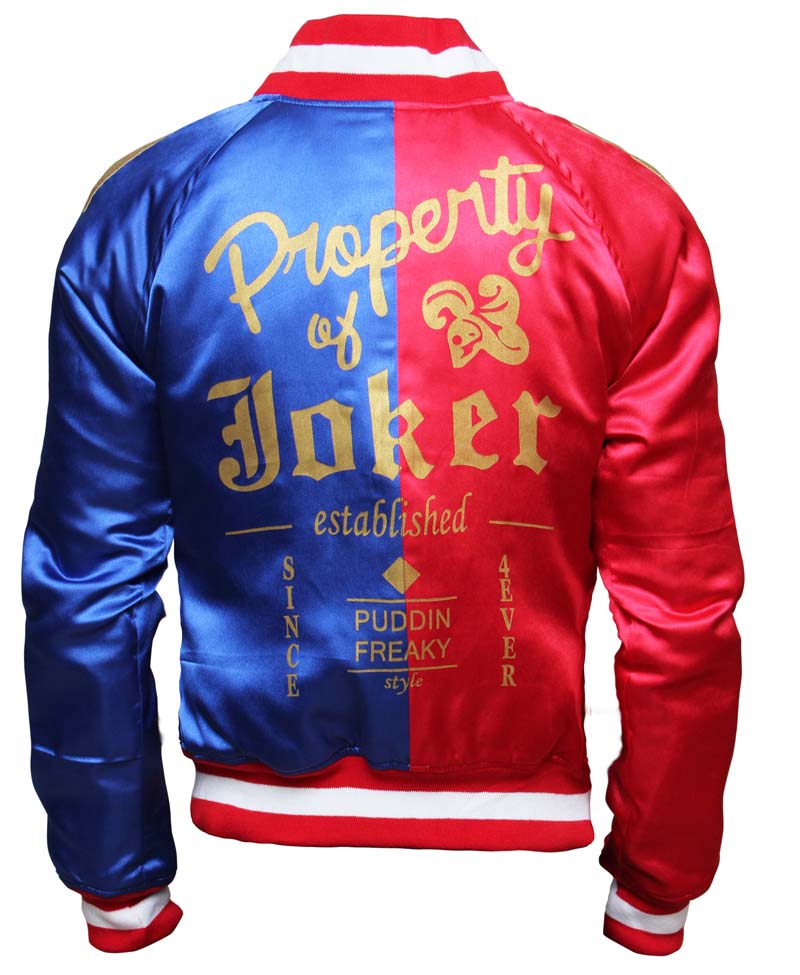 Harley Quinn Halloween Costume Jacket 