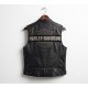 Harley Davidson Passing Link Leather Vest WWF Bill Goldberg Vintage Look Mens Harley Davidson Passing Link Leather Vest