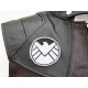 Jeremy Renner Hawkeye Vest  in brown and black color leather