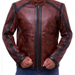 Lucifer TV Series Dan Espinoza Brown Leather Jacket