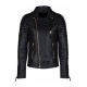 New Mens Genuine Lambskin Quilted Biker Jacket Motorcycle Slim fit Leather Jacket