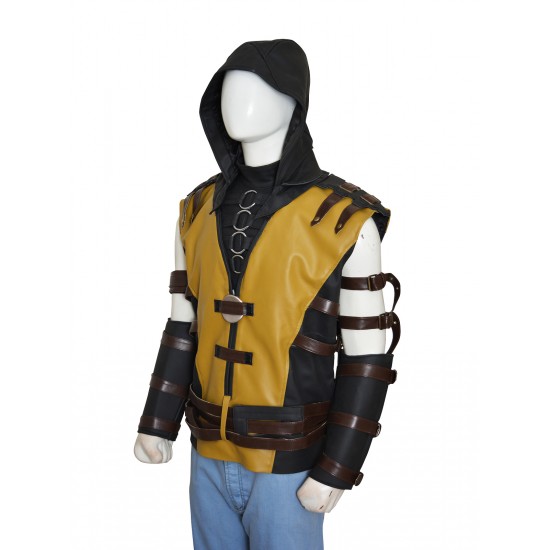 scorpion hoodie mortal kombat