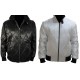 Slimfit Drive Rider Trucker Gosling Jacket With Scorpion Embroidered Patch.