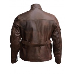 Star Wars Luke Skywalker Brown Leather Jacket