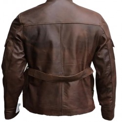 Star Wars Luke Skywalker Brown Leather Jacket