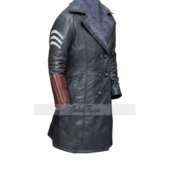 Suicide Squad Captain Boomerang Complete Costume Leather Jacket & Long Coat