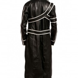 Sword Art Online Kirito Costume Cosplay Black Leather Jacket