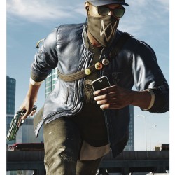 Watch Dogs 2 Dedsec Marcus Holloway Cosplay Bomber Jacket Watch Dogs 2 Dedsec Marcus Holloway Cosplay Bomber Jacket