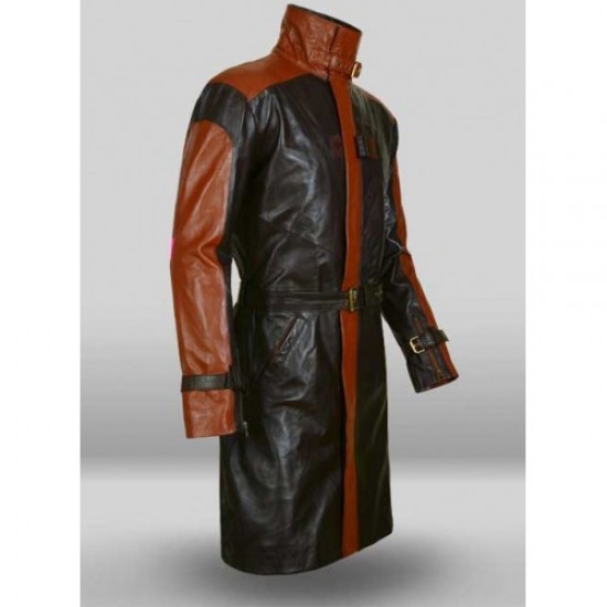 Aiden Pearce Watch Dog Leather Trench Coat