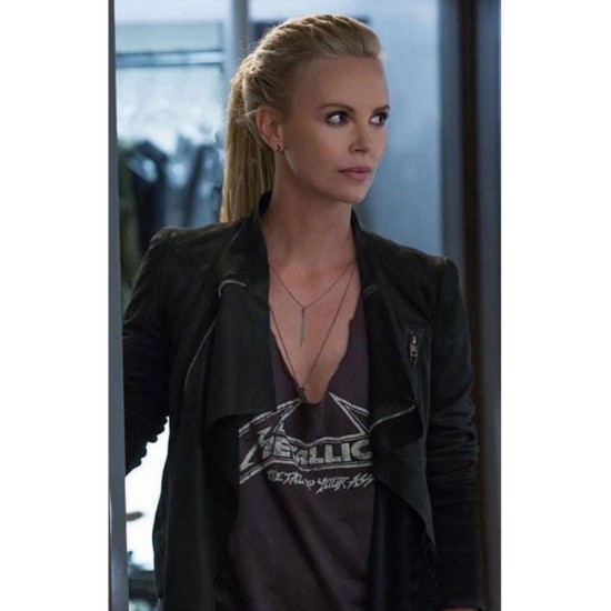 Fate Of The Furious Charlize Theron Leather Jacket