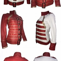 Freddie Mercury Concert Military Women Motorcycle Jacket