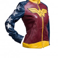 Wonder Woman Leather Jacket Wonder Woman Leather Jacket