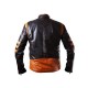 X-men Wolverine Brown Leather Jacket 