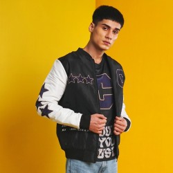 JacketsThreads - Double Your Hustle Bomber Jacket JacketsThreads - Double Your Hustle Bomber Jacket