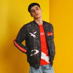 JacketsThreads - Put In The Work Bomber Jacket JacketsThreads - Put In The Work Bomber Jacket