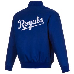 Kansas City Royals Royal Varsity Wool Jacket Kansas City Royals Royal Varsity Wool Jacket