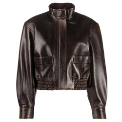 Kennedy Mcmann Nancy Drew Aviator Leather Jacket Kennedy Mcmann Nancy Drew Aviator Leather Jacket
