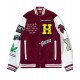 BlackAF Kenya Barris Maroon Wool Letterman Jacket