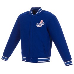 LA Dodgers Royal All Wool Varsity Jacket LA Dodgers Royal All Wool Varsity Jacket