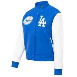 LA Dodgers Royal Varsity Wool/leather Jacket LA Dodgers Royal Varsity Wool/leather Jacket