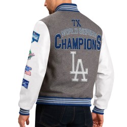 Los Angeles Dodgers Challenger Varsity Jacket Los Angeles Dodgers Challenger Varsity Jacket