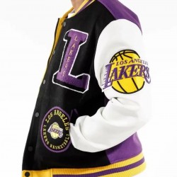 Los Angeles LAKERS Varsity Jacket