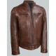 Louisiana Leather Mens Cafe Racer Motorcycle Jacket Louisiana Leather Mens Cafe Racer Motorcycle Jacket front view motorcycle jacket