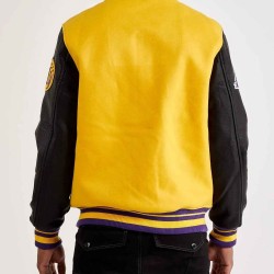 Mash Up Los Angeles Lakers Varsity Jacket Mash Up Los Angeles Lakers Varsity Jacket
