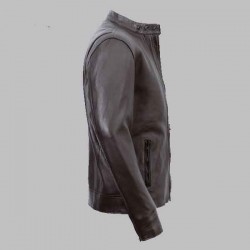 New Men Deosai Mocha Brown Cafe Racer Jacket New Men Deosai Mocha Brown Cafe Racer Jacket
