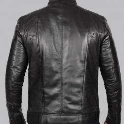 New Men Black Johnson Leather Jacket New Men Black Johnson Leather Jacket