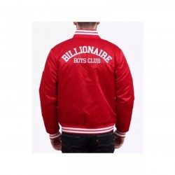 Men's Billionaire Boys Club Red Satin Jacket Men's Billionaire Boys Club Red Satin Jacket