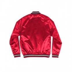 Men's Bulls Satin Bomber Jacket Men's Bulls Satin Bomber Jacket