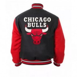 Men's Chicago Bulls Bomber Varsity Jacket