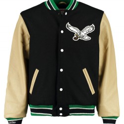 Men's Eagles Bomber Varsity Jacket Men's Eagles Bomber Varsity Jacket