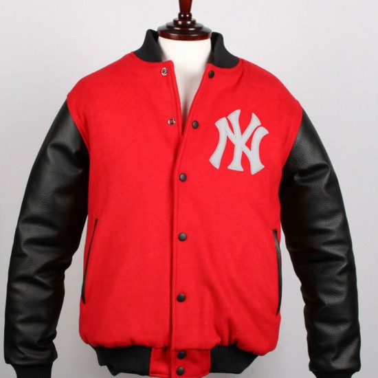 new york yankees jacket red