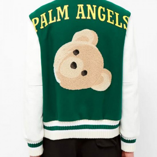 Men's Palm Angels Letterman P Jacket