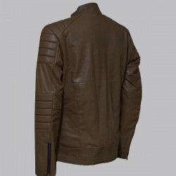 Men's Sheepskin Quilted Leather Jacket Men's Sheepskin Quilted Leather Jacket
