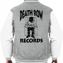 Men's Varsity Death Row Records Logo Jacket Men's Varsity Death Row Records Logo Jacket
