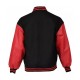 Mens Baseball Corvette Varsity Round Collar Bomber Letterman Jacket