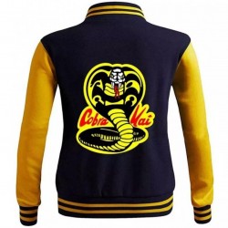 Mens Cobra Kai Moletom Karate Kid Varsity Letterman Bomber Jacket Mens Cobra Kai Moletom Karate Kid Varsity Letterman Bomber Jacket